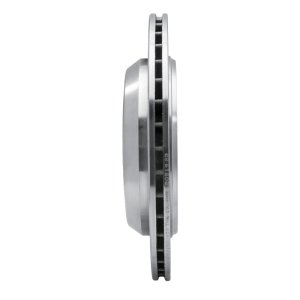 Mercedes-Benz ML320 Brake Rotor (1) - Rear Left - R1 Concepts - Drilled & Slotted - Silver - `06-`12